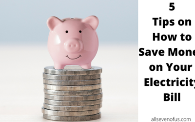 5 Tips to Save Money on your Electric Bill